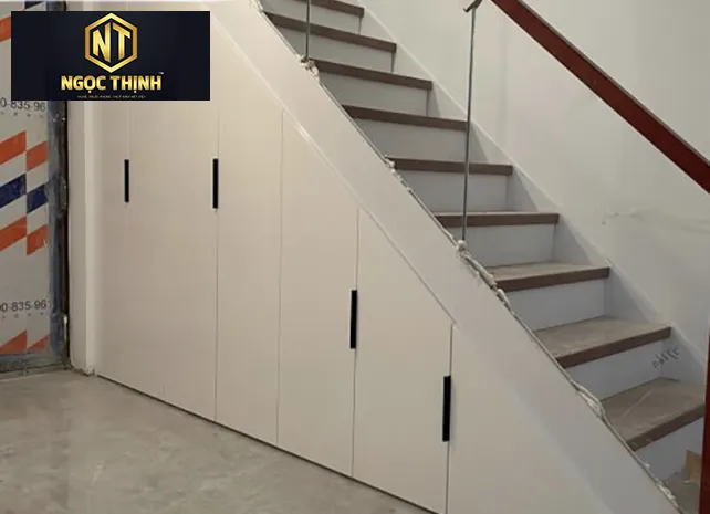 Xưởng Nội Thất Ngọc Thịnh Long Thành - 30 mẫu tủ dưới gầm cầu thang với ý tưởng thiết kế sáng tạo, vừa tận dụng tối đa không gian nhà vừa mang đến sự